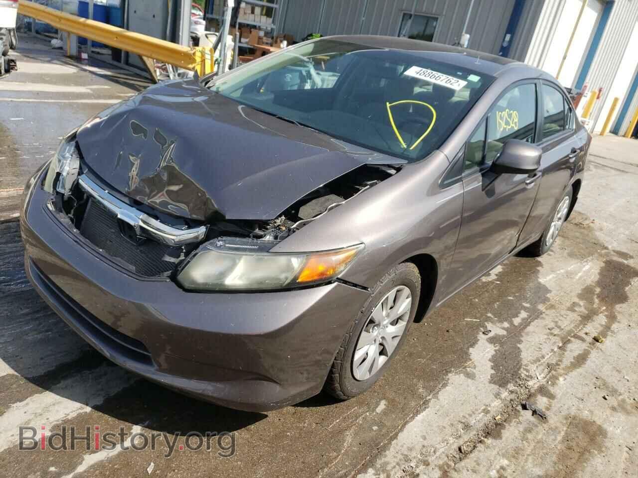 2012 HONDA CIVIC - VIN: 19XFB2F53CE087603 - Фото 2