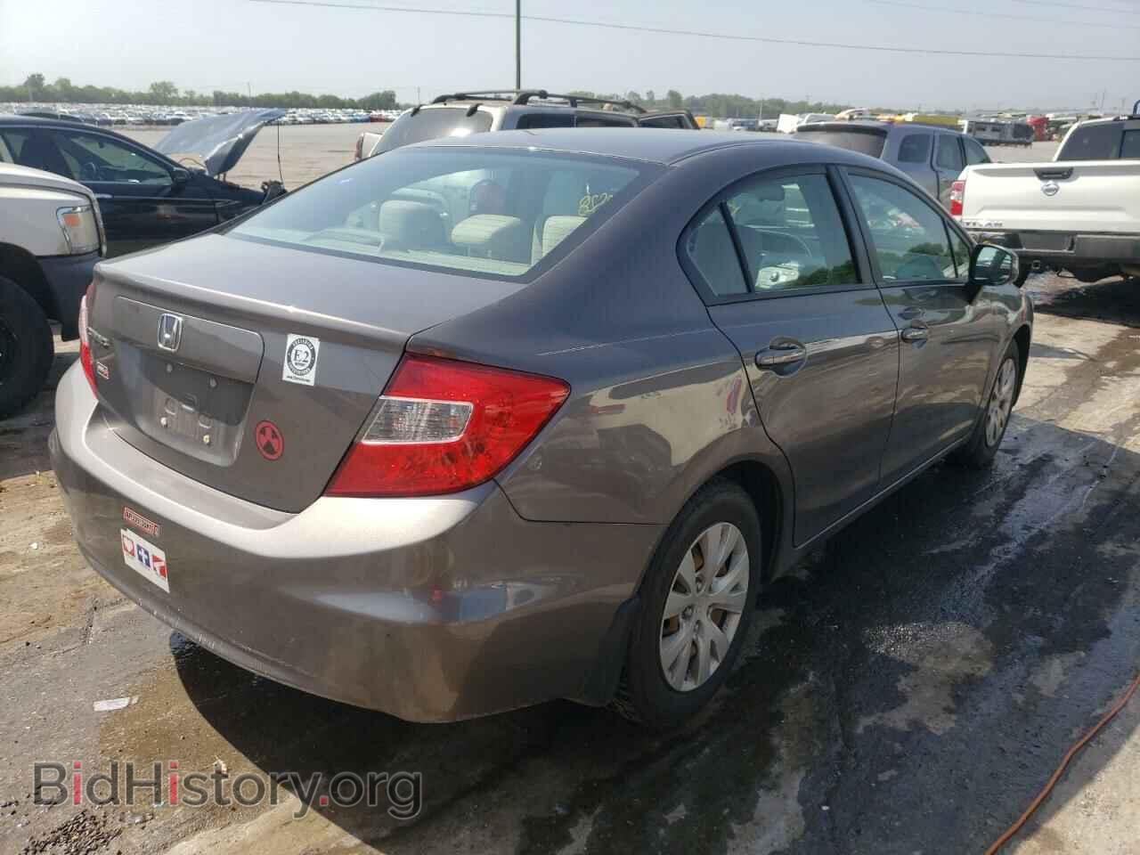 2012 HONDA CIVIC - VIN: 19XFB2F53CE087603 - Фото 4