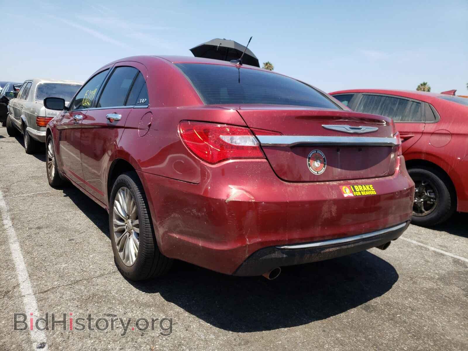 2012 CHRYSLER 200 - VIN: 1C3CCBCG2CN221989 - Фото 3