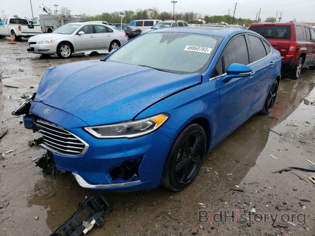 Фотография 3FA6P0CD2LR192200 - FORD FUSION 2020