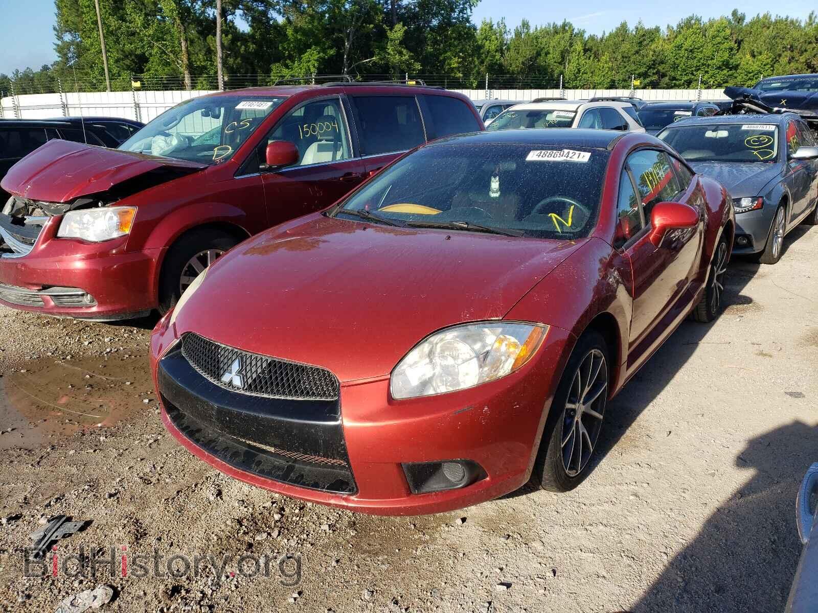 2011 MITSUBISHI ECLIPSE - VIN: 4A31K5DF3BE001298 - Фото 2