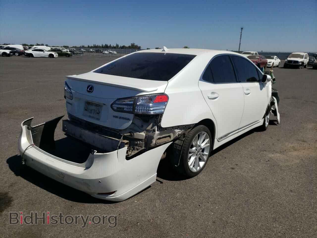 2010 LEXUS HS - VIN: JTHBB1BA1A2007672 - Фото 4
