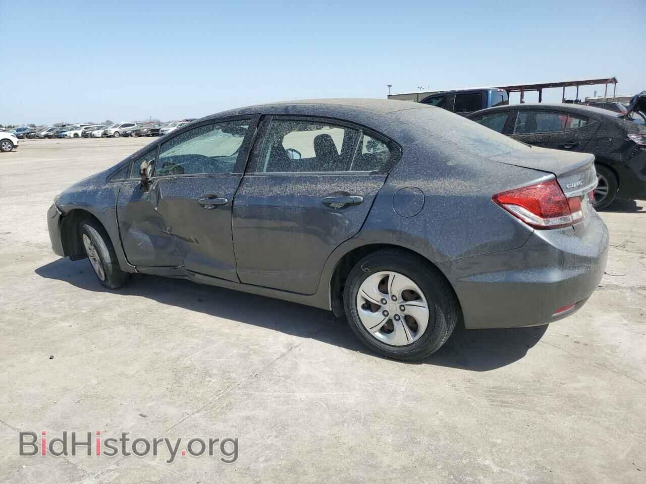 2013 HONDA CIVIC - VIN: 2HGFB2F56DH597323 - Фото 2