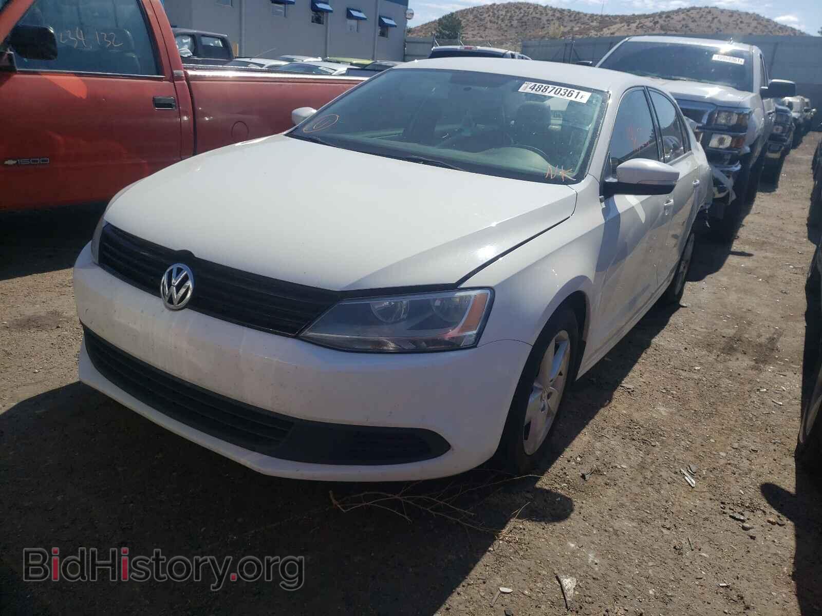 2012 VOLKSWAGEN JETTA - VIN: 3VW3L7AJ8CM466634 - Фото 2