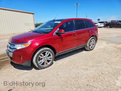 2013 Ford EDGE LIMITED, красный — VIN 2FMDK3KC8DBE18343, Copart