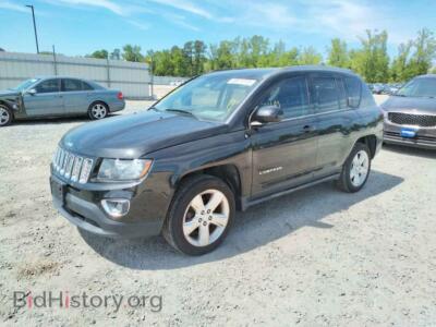 2015 Jeep COMPASS Latitude, черный — VIN 1C4NJDEB5FD312725, Copart