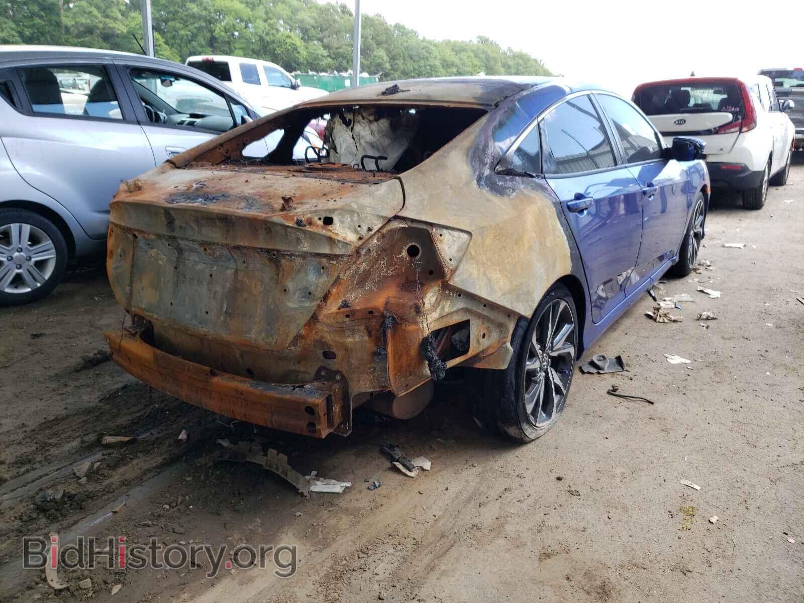 2017 HONDA CIVIC - VIN: 2HGFC1E50HH700749 - Фото 4