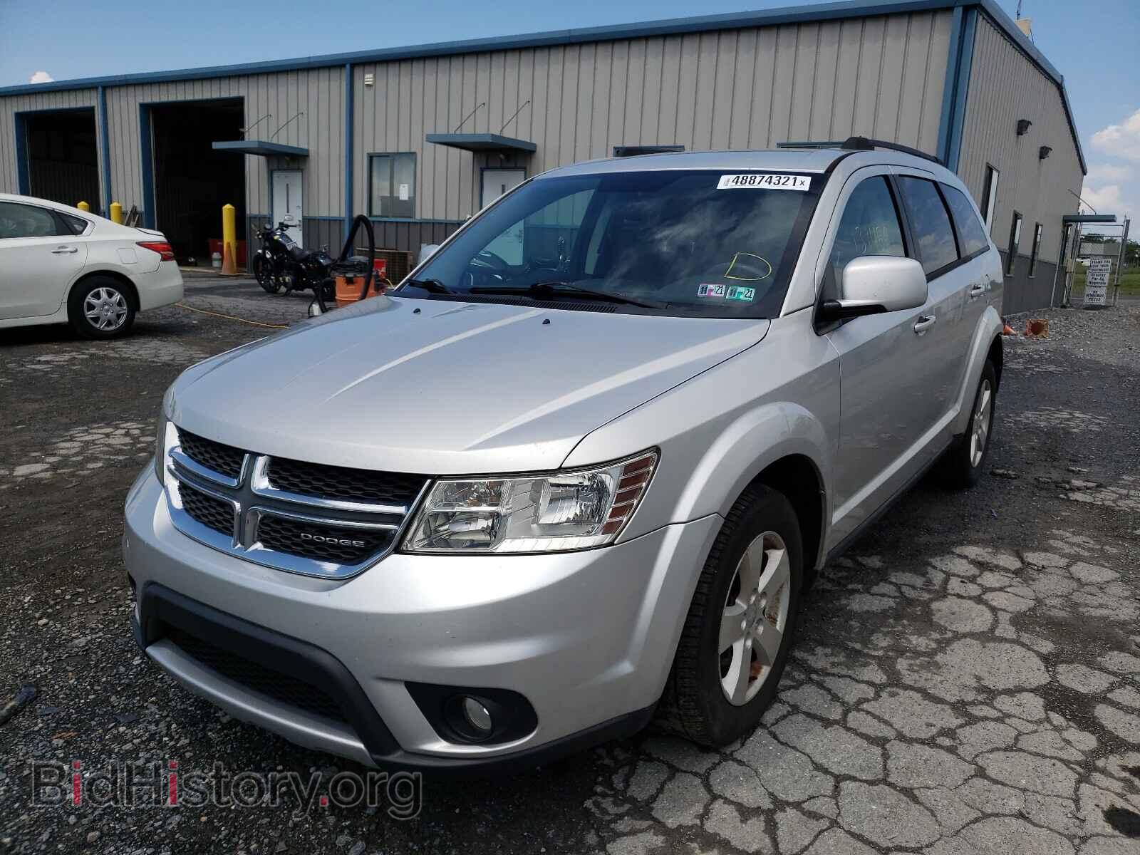 2012 DODGE JOURNEY - VIN: 3C4PDDBG7CT143247 - Фото 2