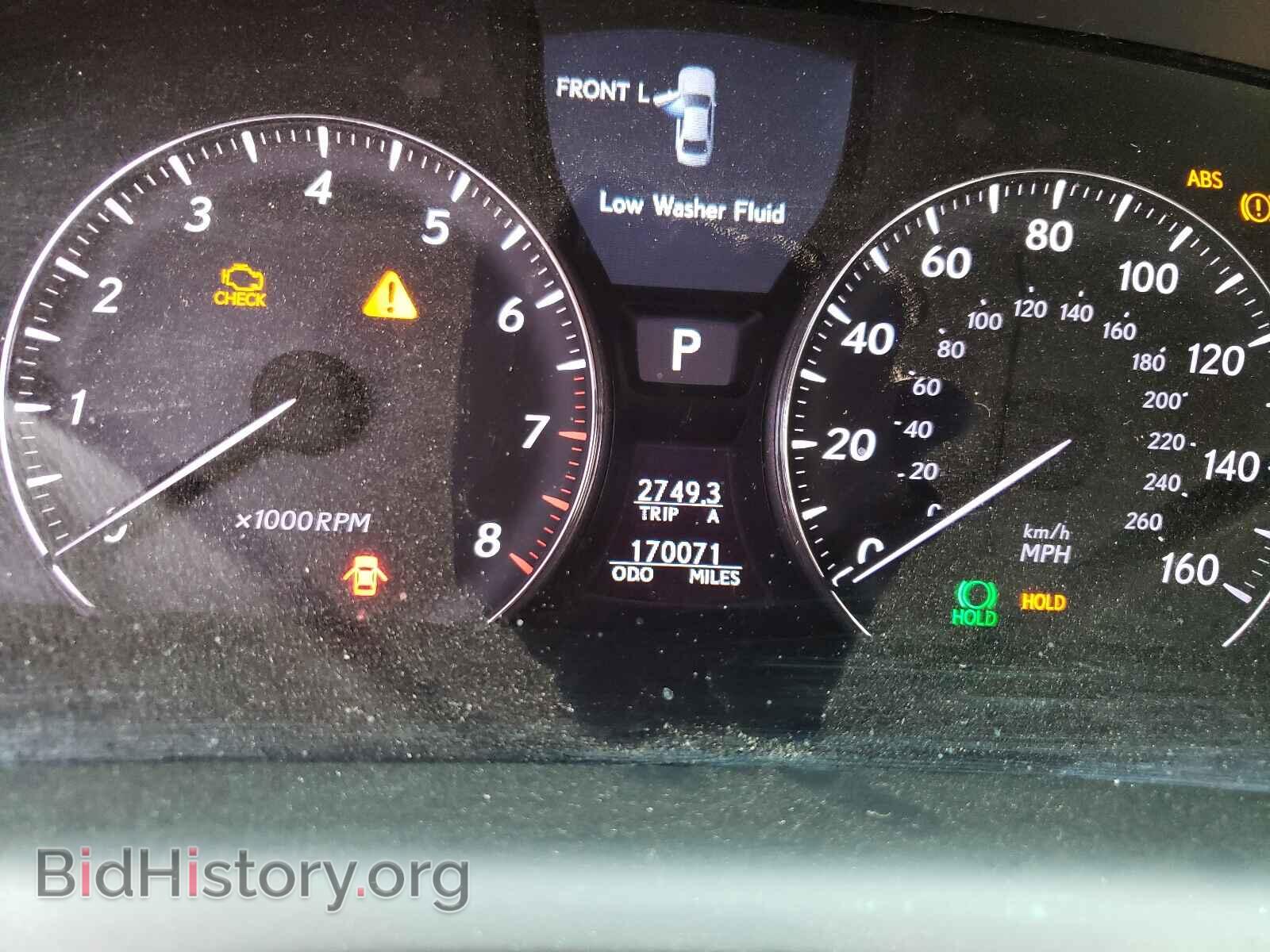 2010 LEXUS LS460 - VIN: JTHBL5EF3A5099572 - Фото 8