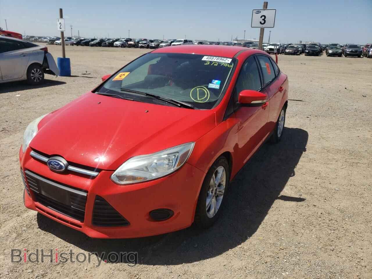 2014 FORD FOCUS - VIN: 1FADP3F29EL372746 - Фото 2