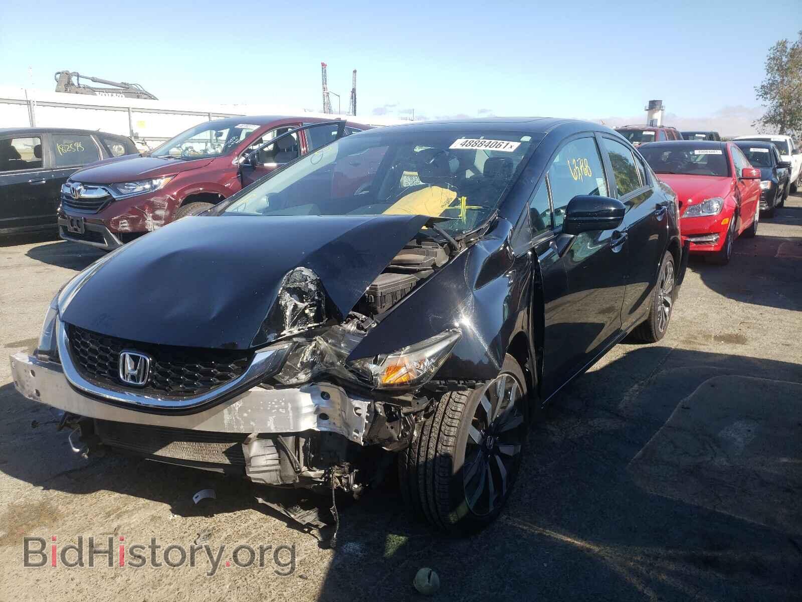 2015 HONDA CIVIC - VIN: 19XFB2F93FE242500 - Фото 2