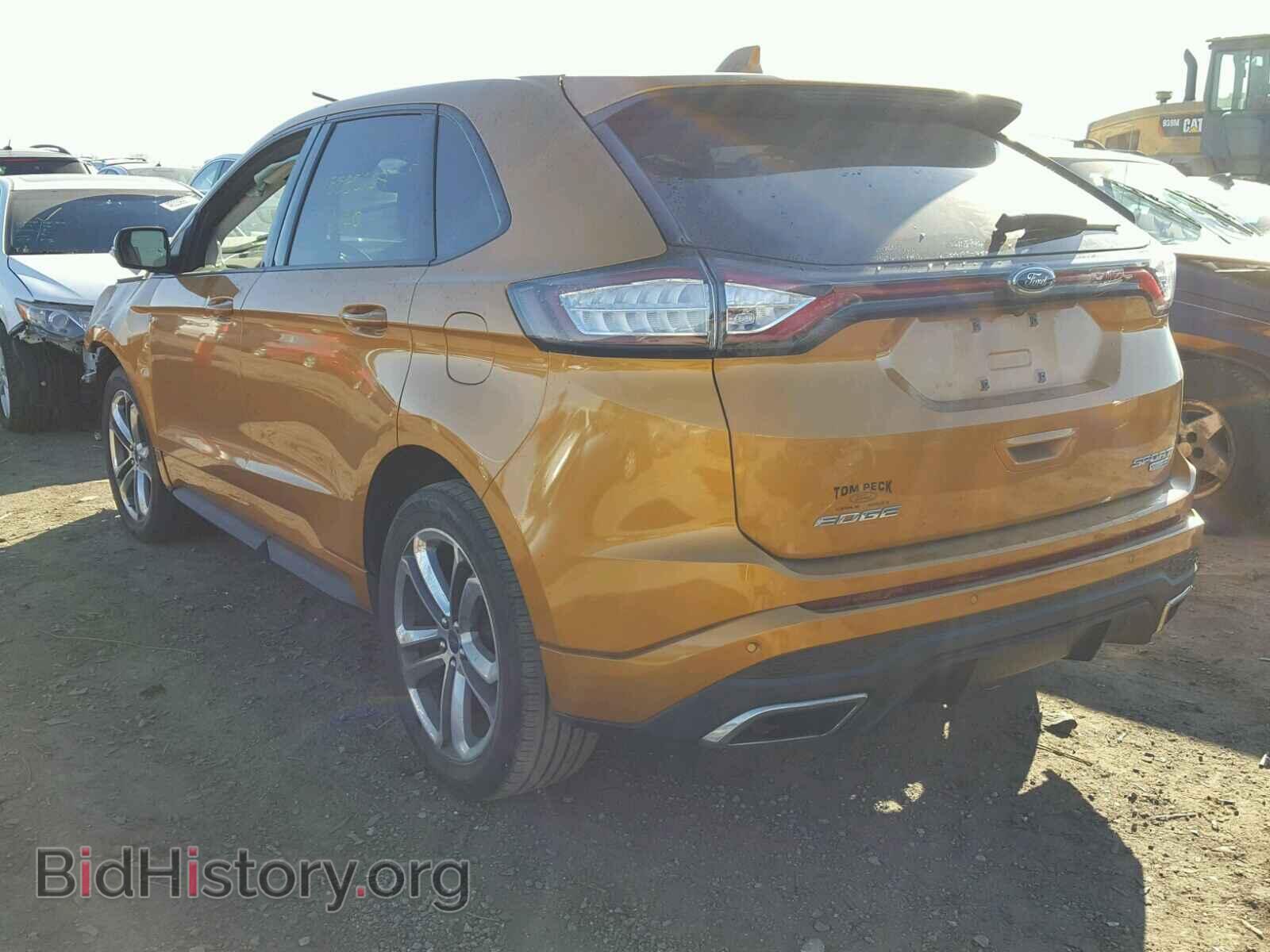2015 FORD EDGE - VIN: 2FMTK4AP3FBB59317 - Фото 3