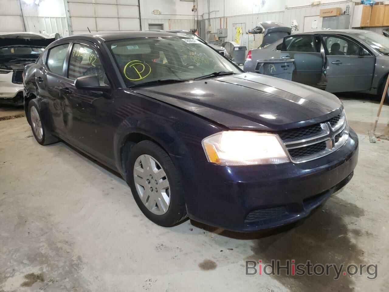 Фотография 1C3CDZAB7EN228615 - DODGE AVENGER 2014