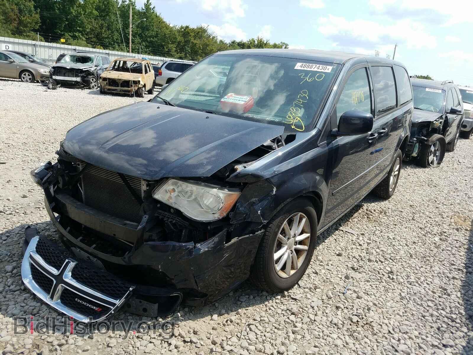 2013 DODGE CARAVAN - VIN: 2C4RDGCG7DR678317 - Фото 2