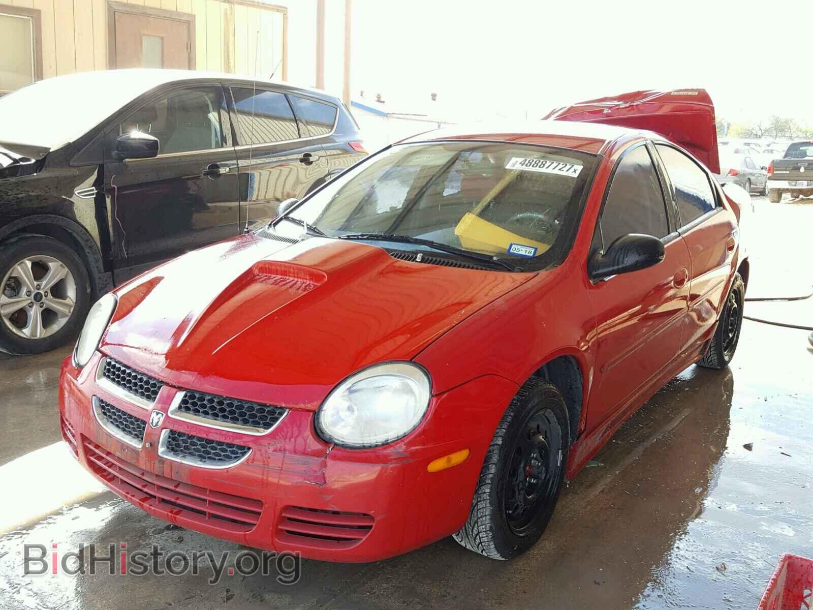 2005 DODGE NEON - VIN: 1B3ES56CX5D117357 - Фото 2