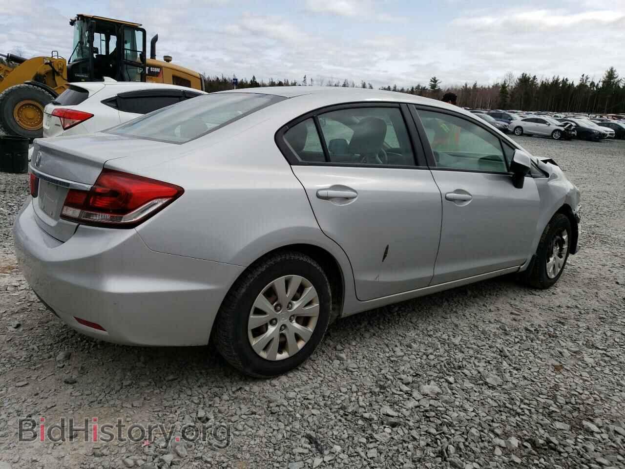 2013 HONDA CIVIC - VIN: 2HGFB2F45DH044296 - Фото 3