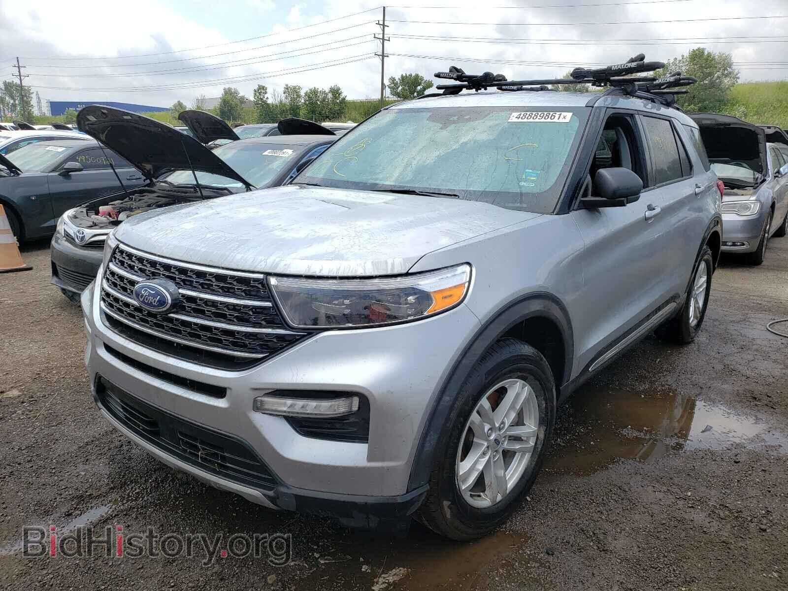 2020 FORD EXPLORER - VIN: 1FMSK8DH7LGC44625 - Фото 2