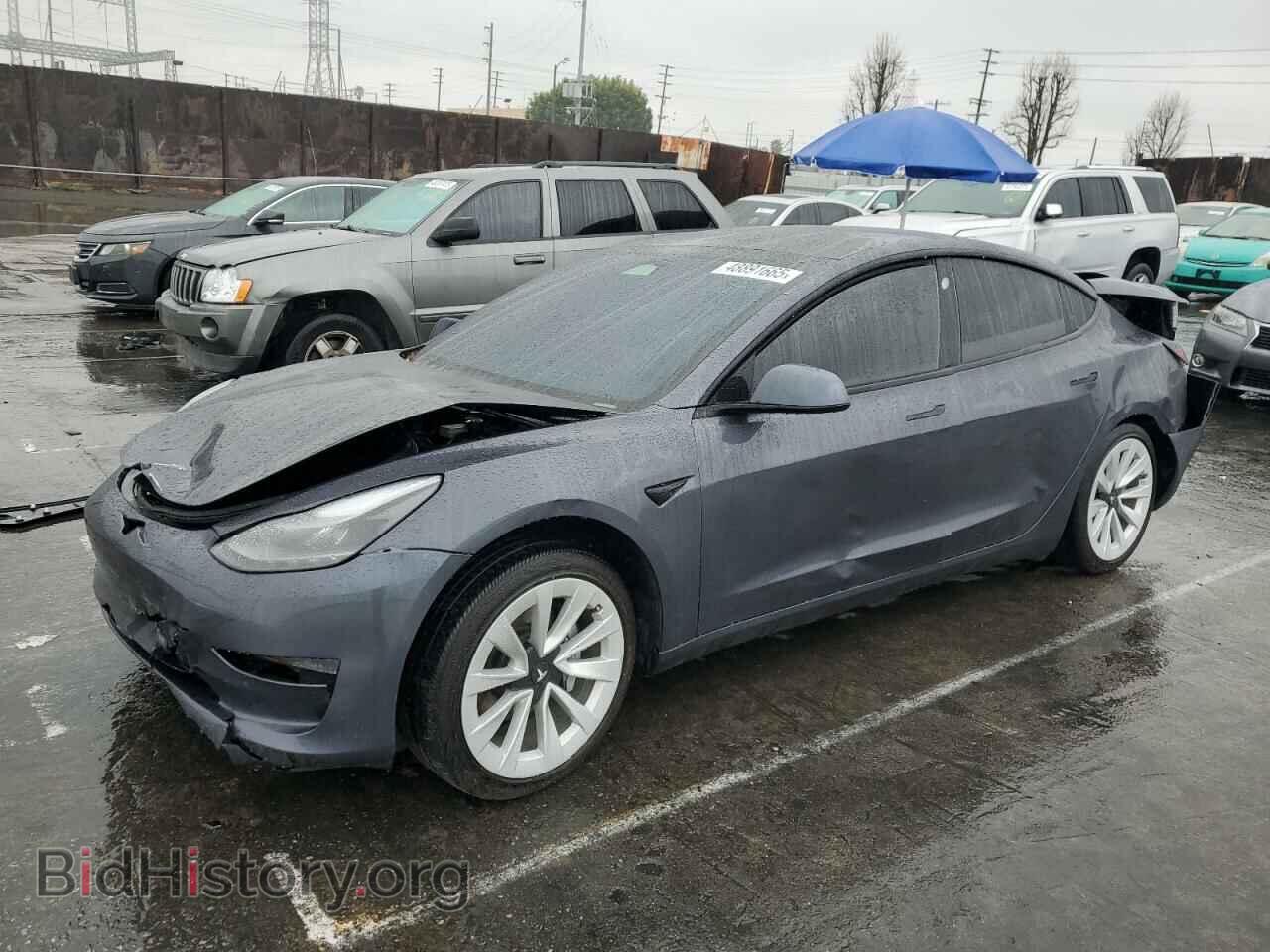 Photo 5YJ3E1EA7NF209251 - TESLA MODEL 3 2022