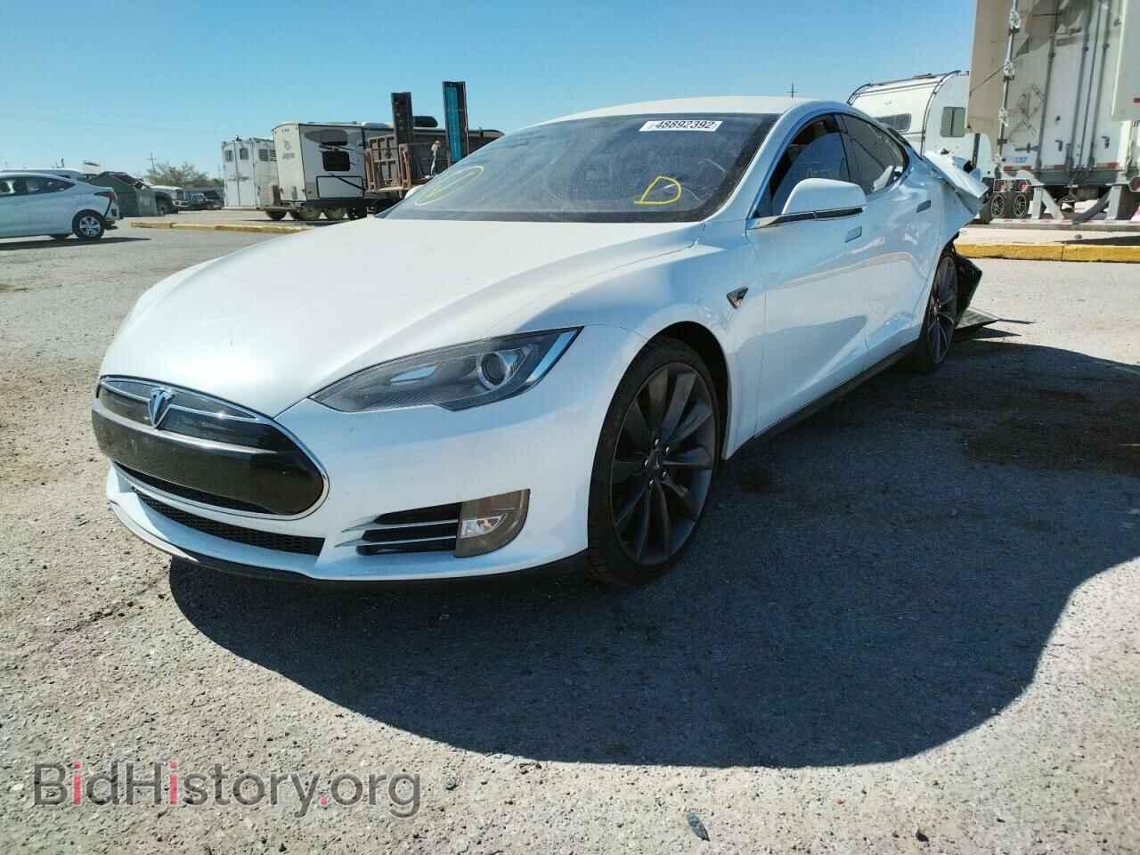 2012 TESLA MODEL S - VIN: 5YJSA1DP3CFS00802 - Photo 2