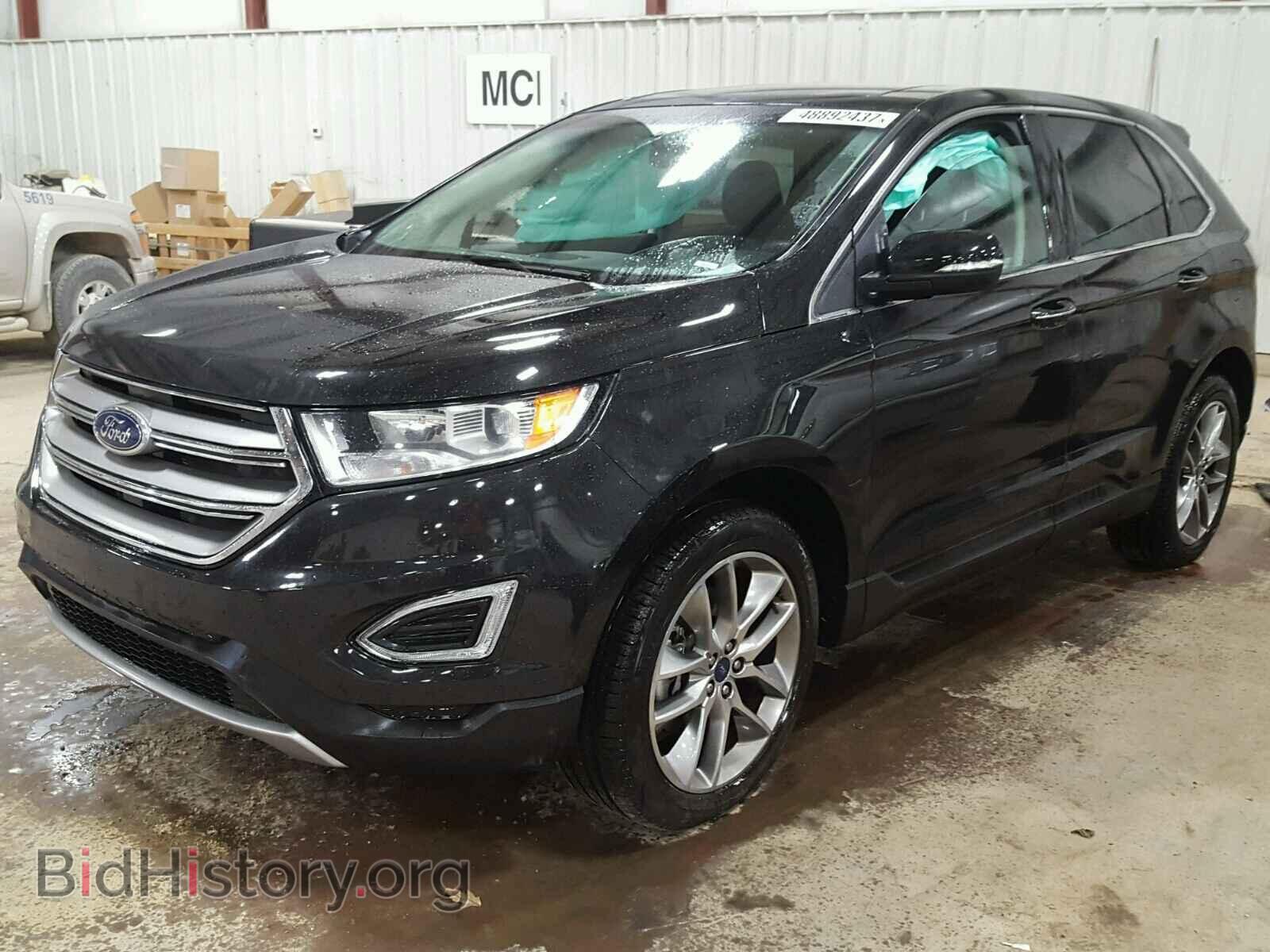 2015 FORD EDGE - VIN: 2FMTK4K87FBB91078 - Фото 2
