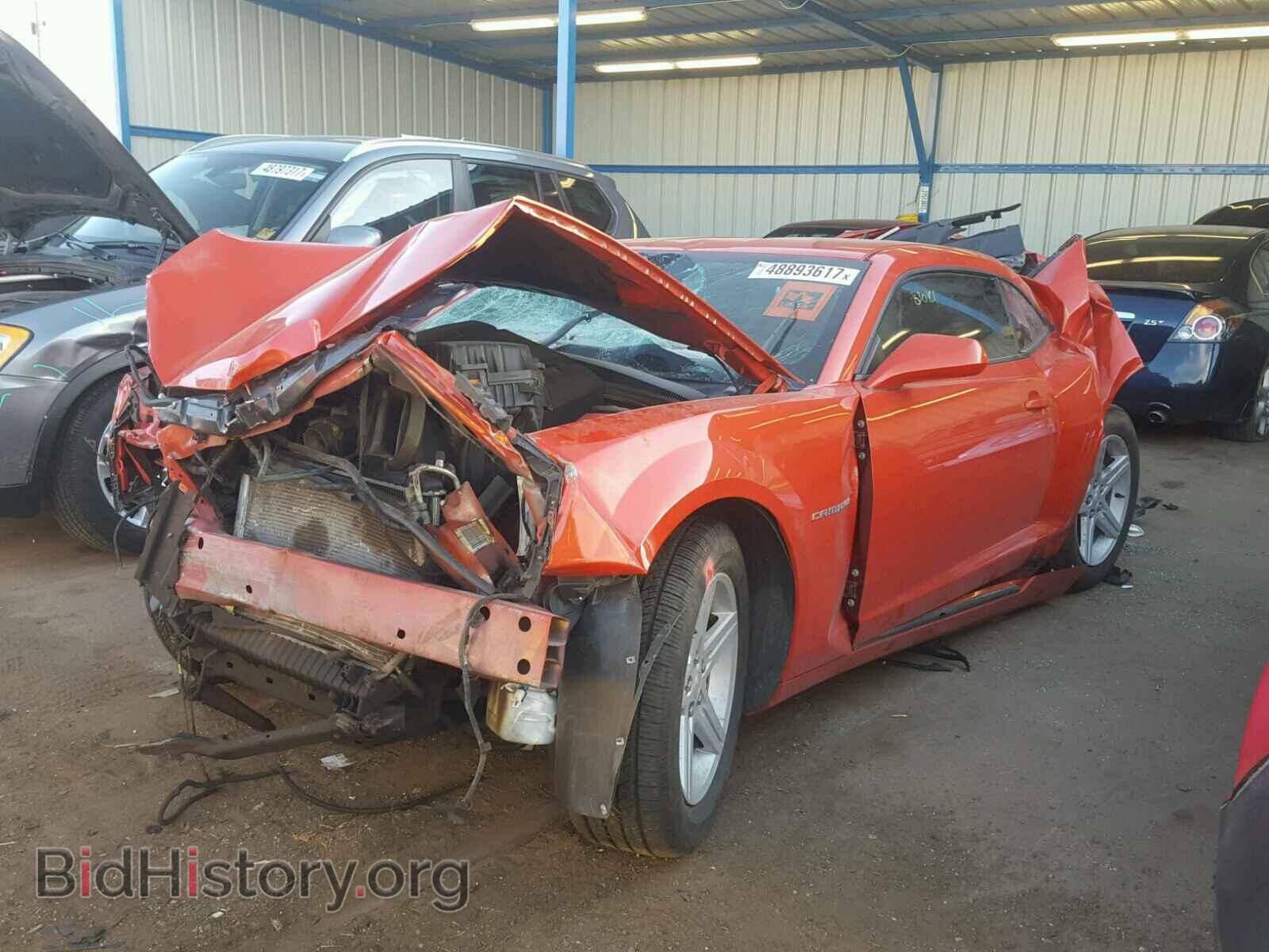 2010 CHEVROLET CAMARO - VIN: 2G1FB1EV7A9212554 - Фото 2