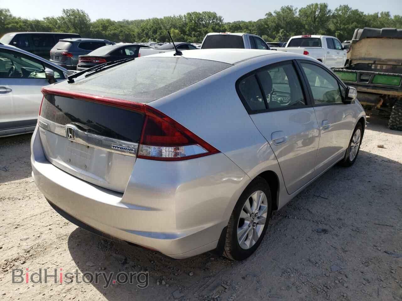 2013 HONDA INSIGHT - VIN: JHMZE2H70DS003737 - Фото 4