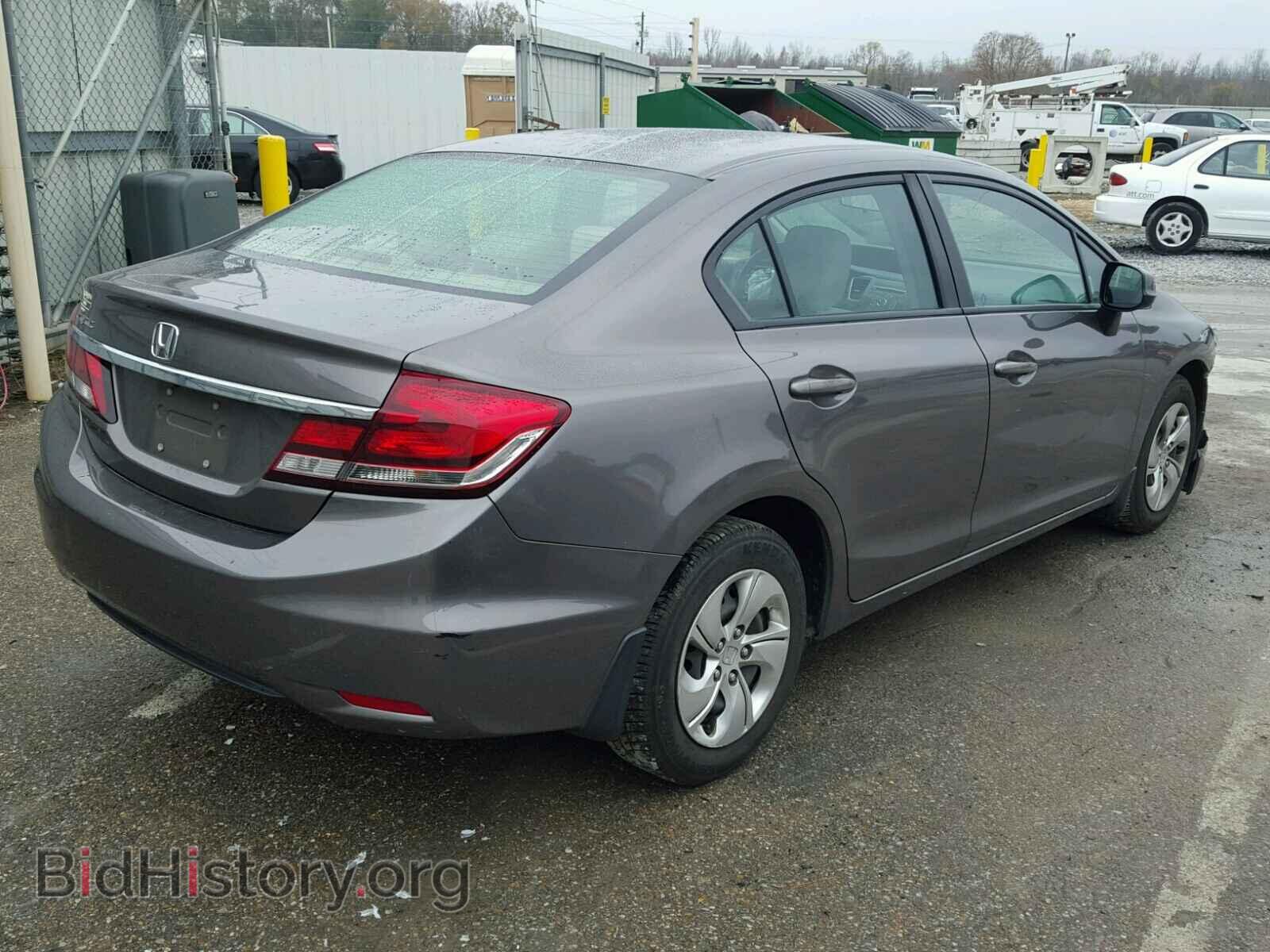 2013 HONDA CIVIC - VIN: 19XFB2F51DE019706 - Фото 4
