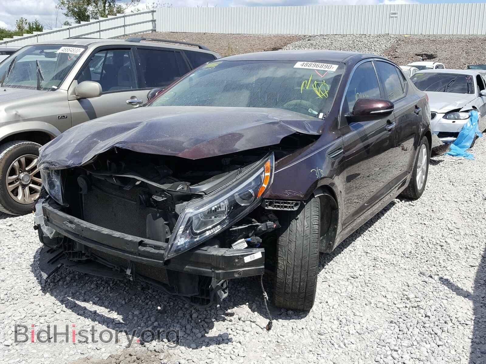 2015 KIA OPTIMA - VIN: 5XXGM4A74FG476085 - Фото 2