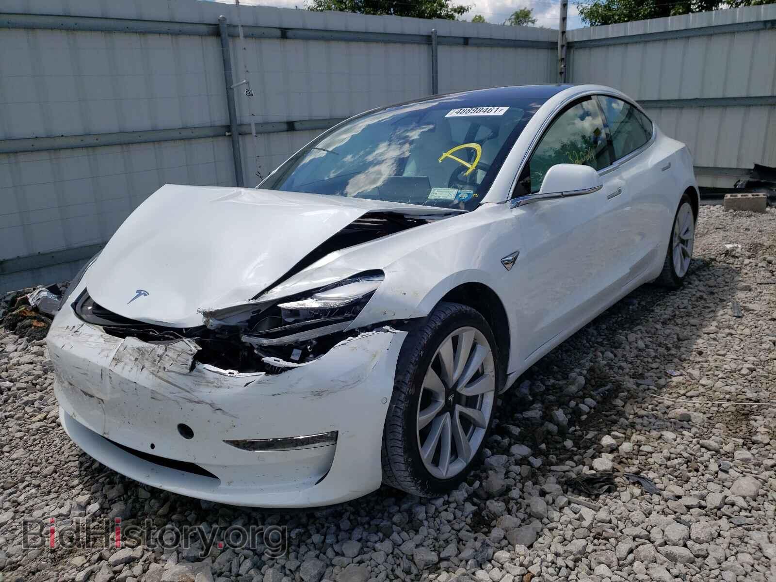 2018 TESLA MODEL 3 - VIN: 5YJ3E1EB1JF135554 - Фото 2