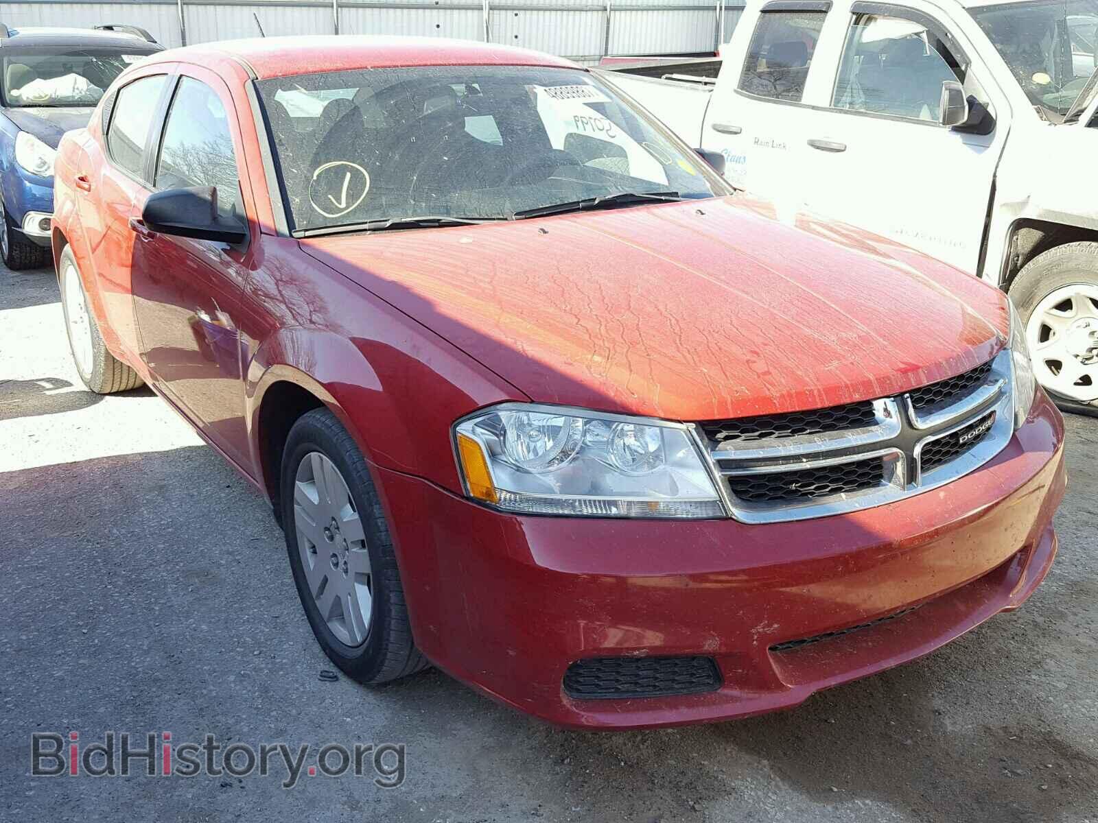 Photo 1C3CDZAG6EN218329 - DODGE AVENGER 2014