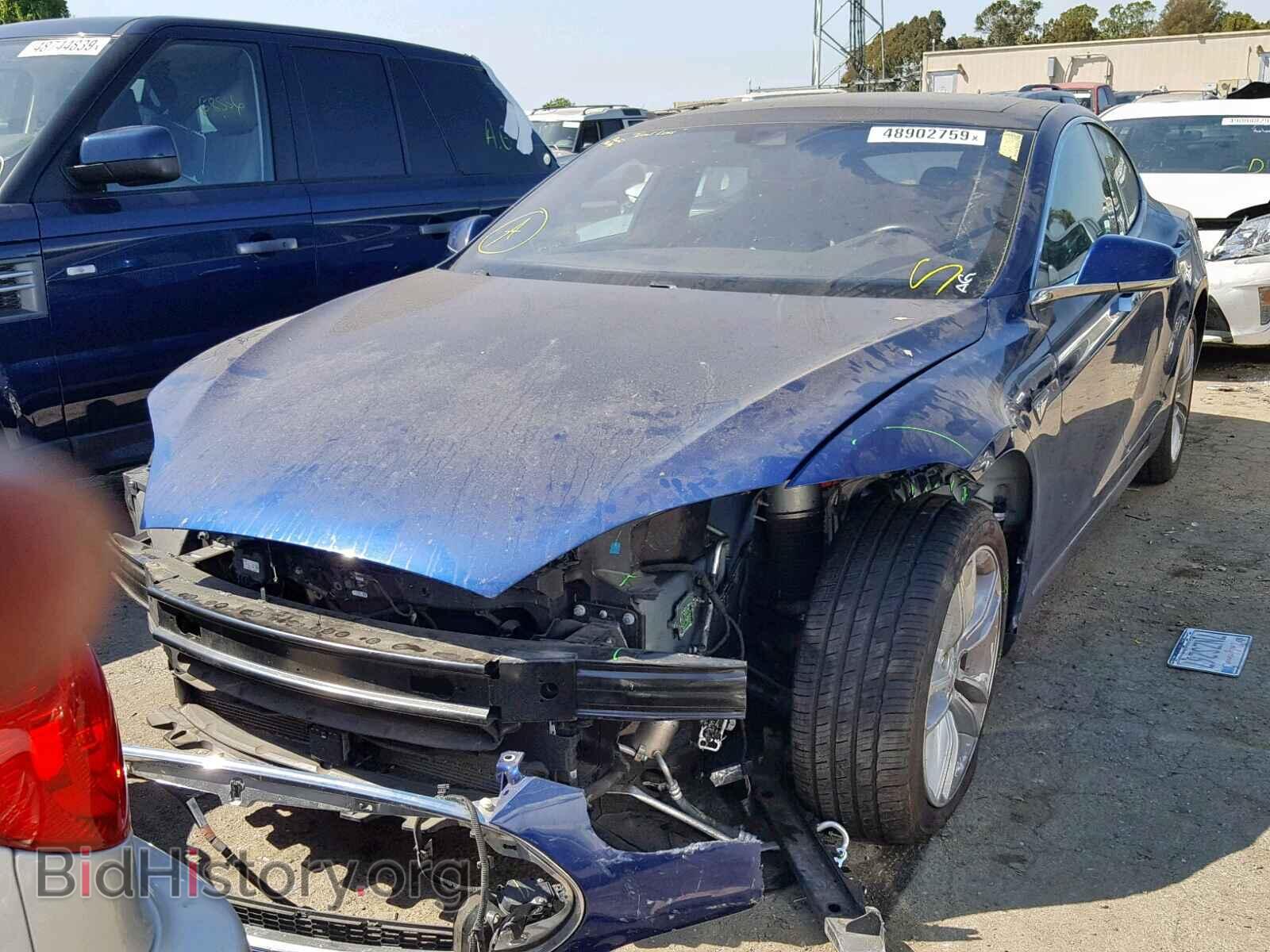 2015 TESLA MODEL S - VIN: 5YJSA1E22FF106580 - Photo 2