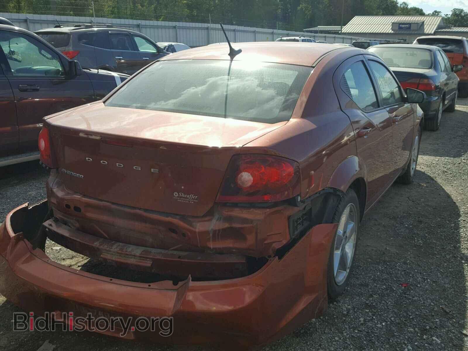 2012 DODGE AVENGER - VIN: 1C3CDZAB0CN252090 - Фото 4