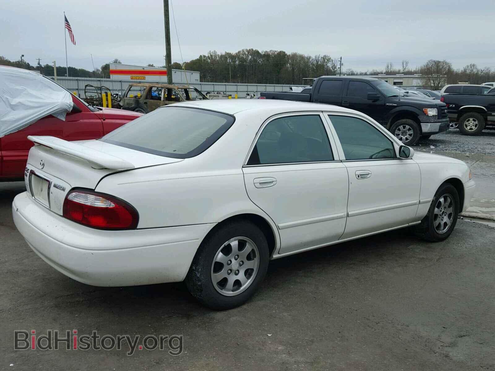 2000 MAZDA 626 - VIN: 1YVGF22E7Y5135261 - Фото 4