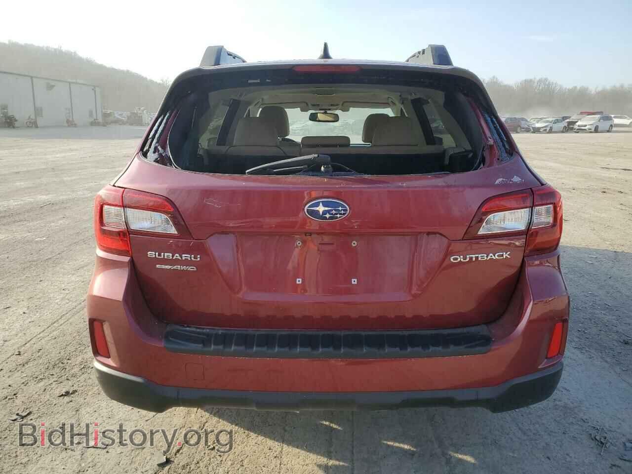 2016 SUBARU OUTBACK - VIN: 4S4BSBNC3G3274475 - Фото 6