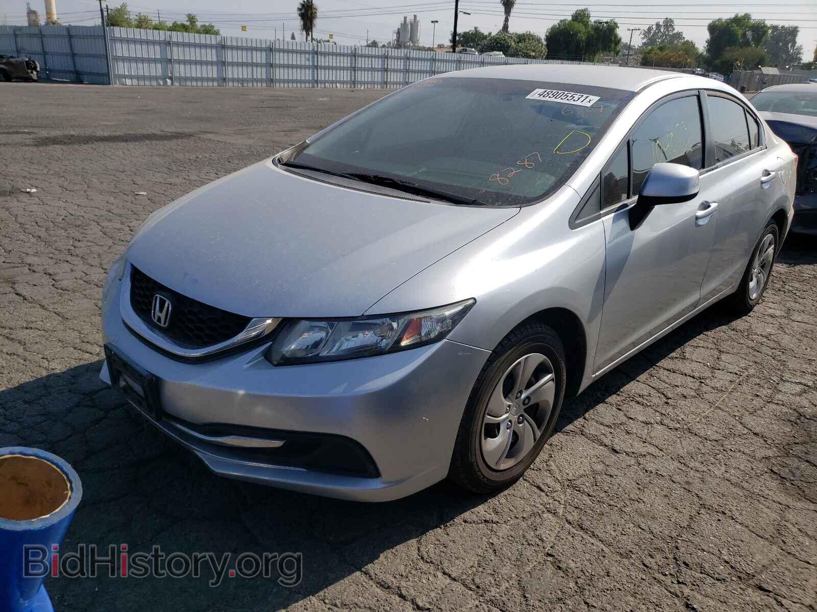 2014 HONDA CIVIC - VIN: 19XFB2F50EE268287 - Фото 2