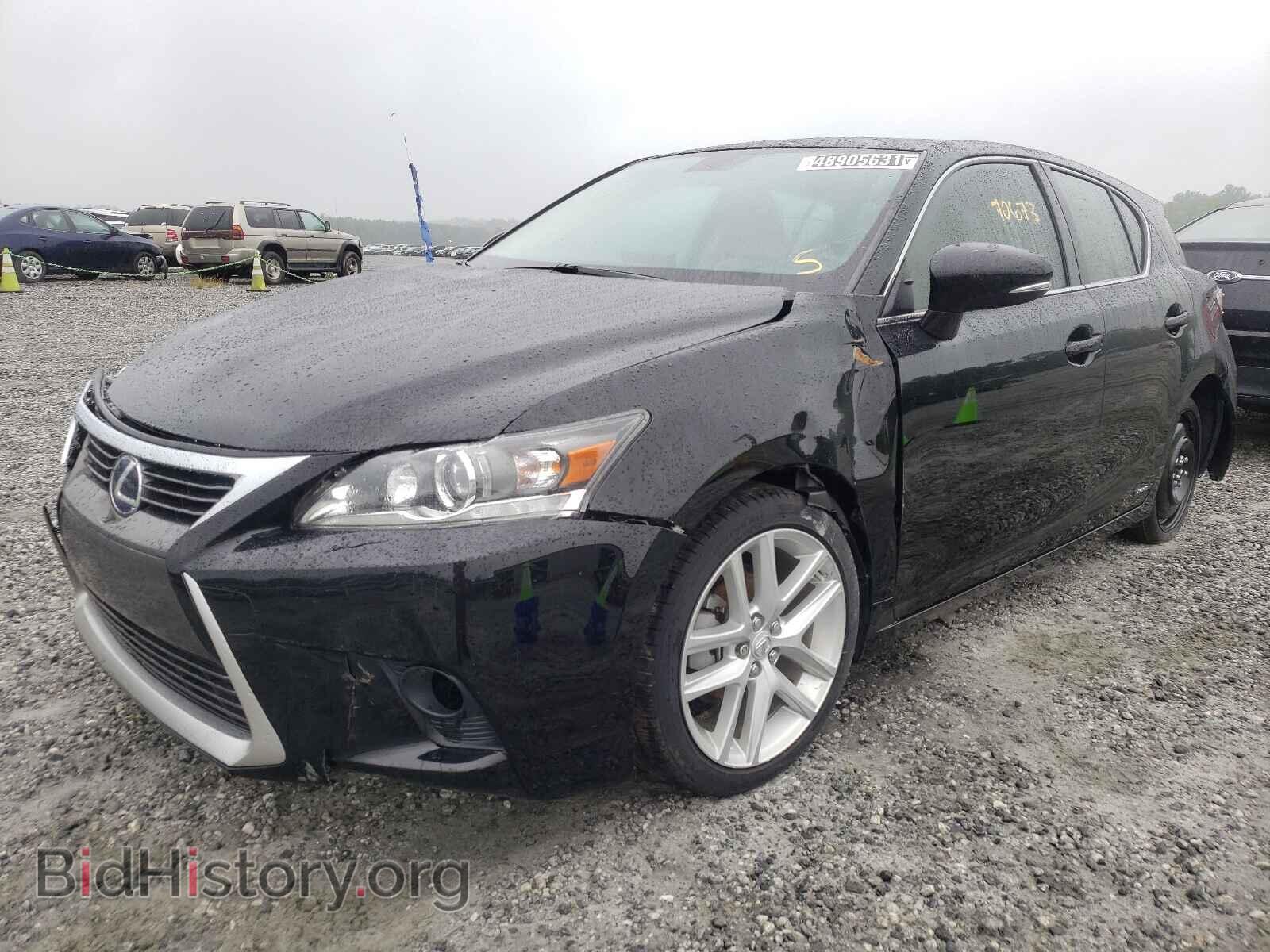 2014 LEXUS CT 200 - VIN: JTHKD5BH4E2204369 - Фото 2