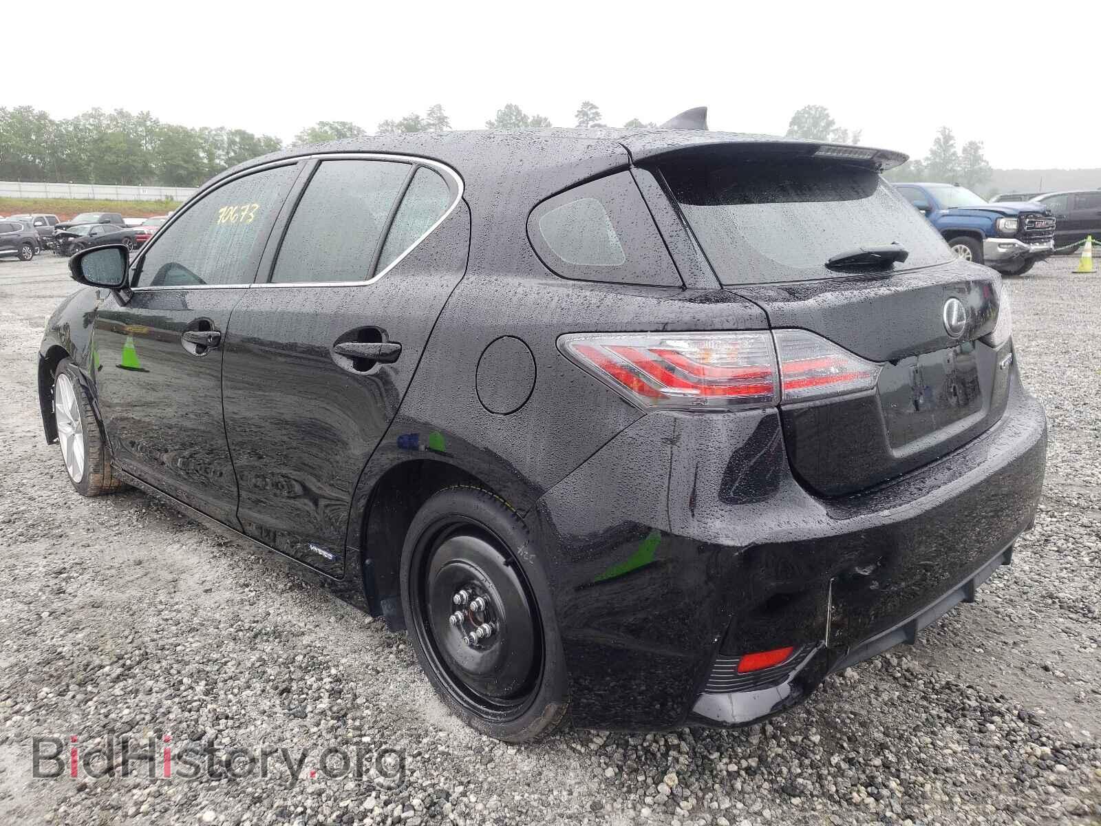 2014 LEXUS CT 200 - VIN: JTHKD5BH4E2204369 - Фото 3