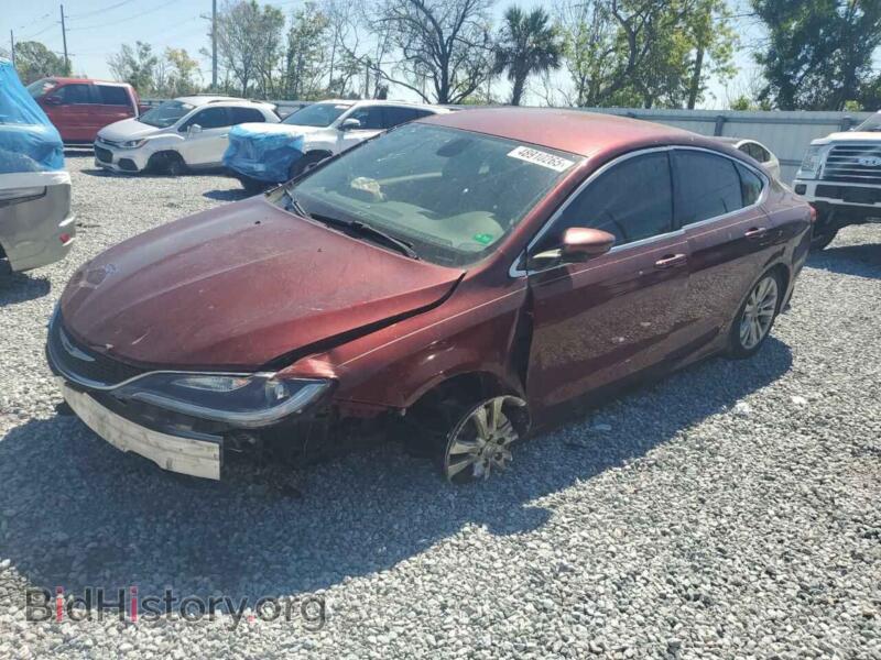 2016 Chrysler 200 Limited (VIN 1C3CCCAB0GN145031) — фото 1 из 15, Copart, повреждение: передняя часть