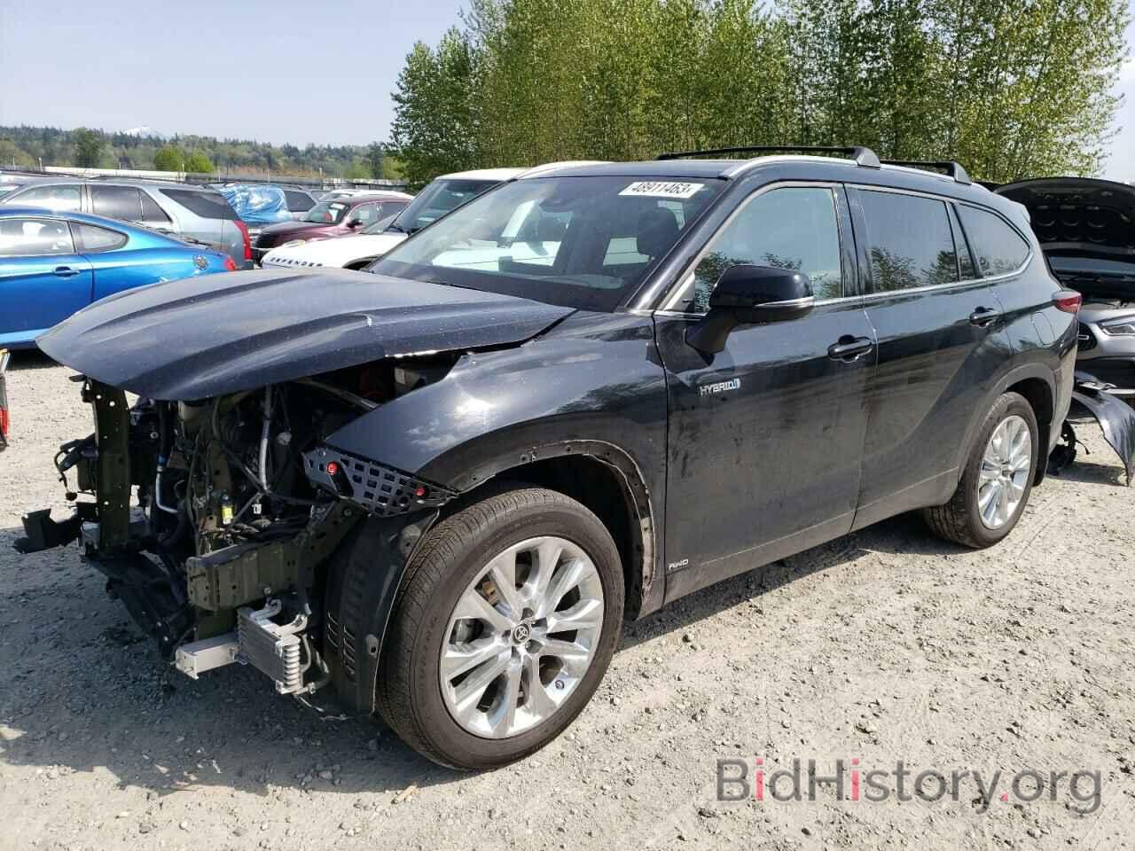 Photo 5TDDBRCH8MS519754 - TOYOTA HIGHLANDER 2021