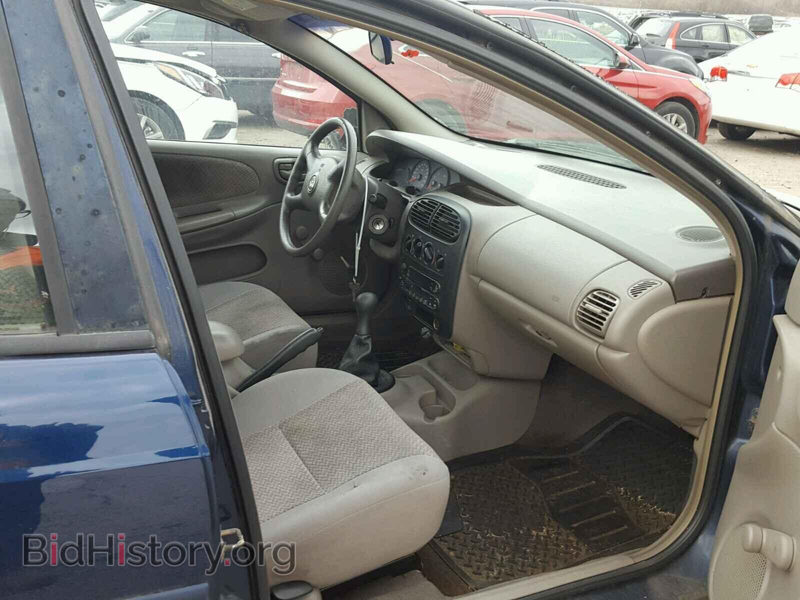 2001 DODGE NEON - VIN: 1B3ES46C11D100242 - Фото 5