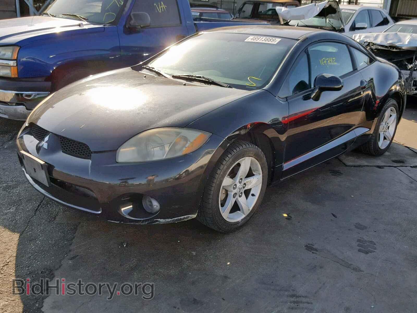 2007 MITSUBISHI ECLIPSE - VIN: 4A3AK24F67E018229 - Фото 2