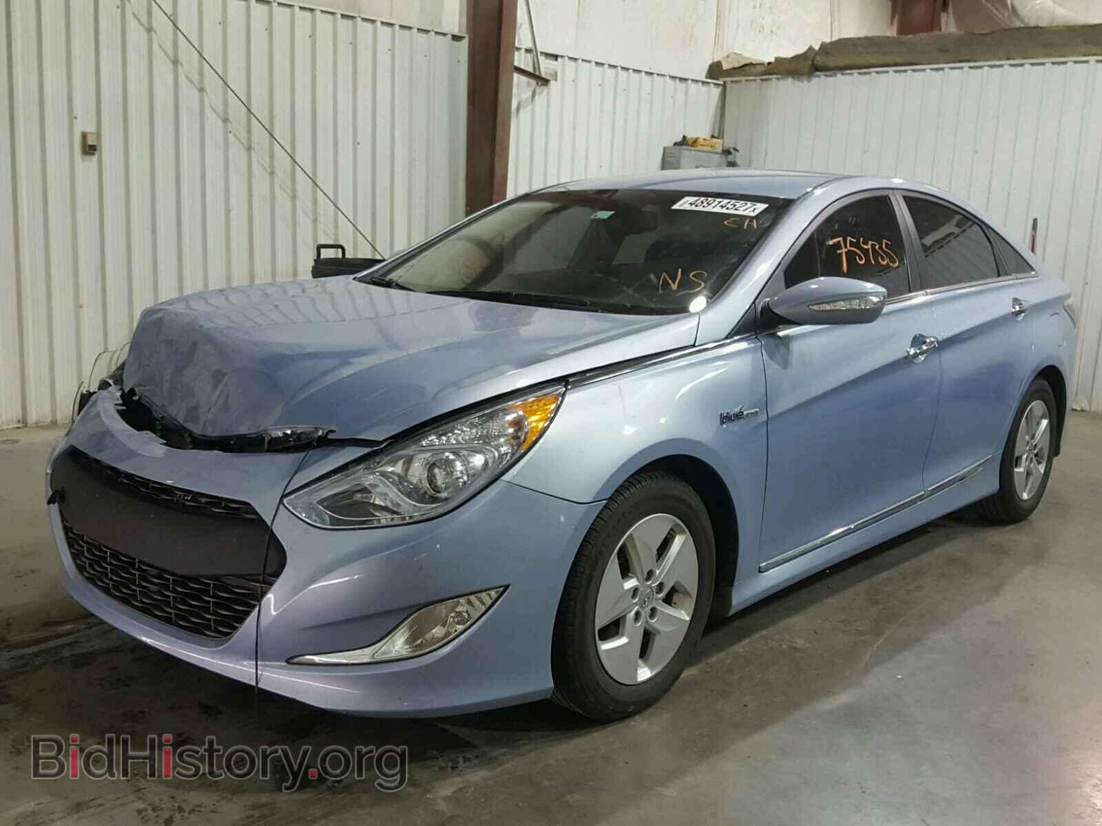 2012 HYUNDAI SONATA - VIN: KMHEC4A41CA034044 - Фото 2