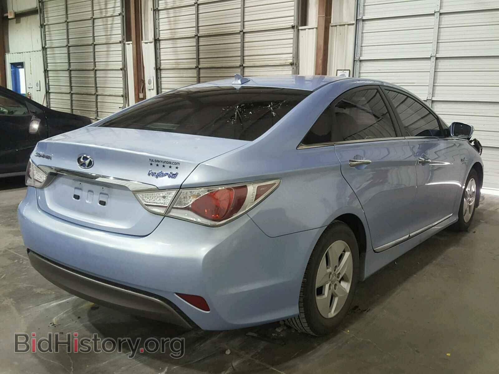 2012 HYUNDAI SONATA - VIN: KMHEC4A41CA034044 - Фото 4