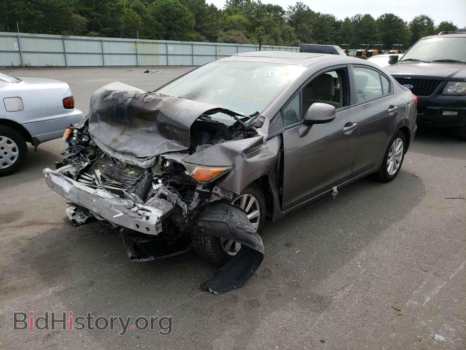 2012 HONDA CIVIC - VIN: 19XFB2F84CE380873 - Фото 2