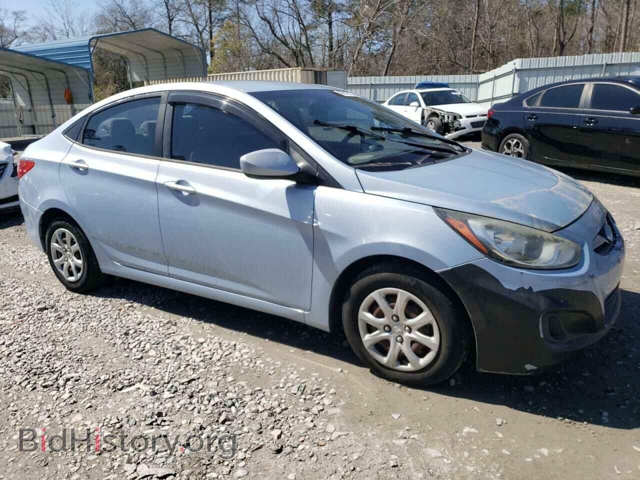 2013 HYUNDAI ACCENT - VIN: KMHCT4AE0DU456256 - Фото 4