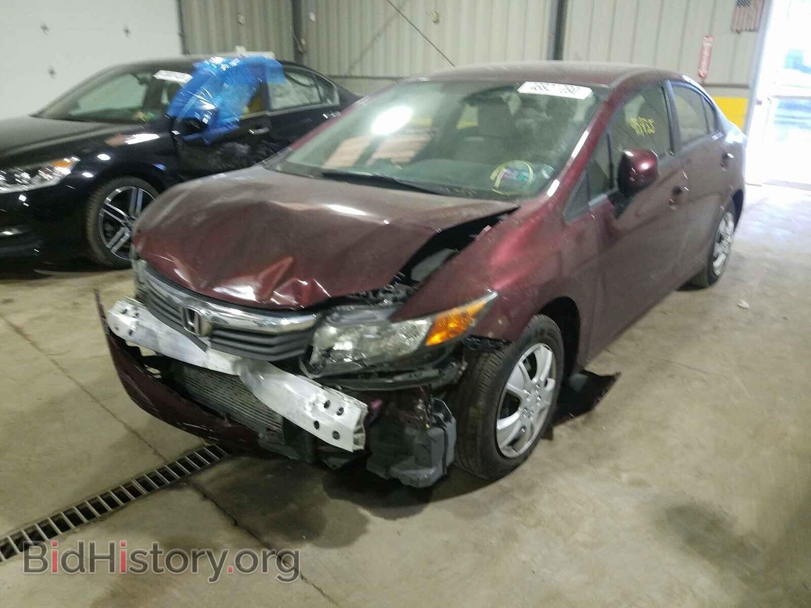 2012 HONDA CIVIC - VIN: 19XFB2F55CE320736 - Фото 2