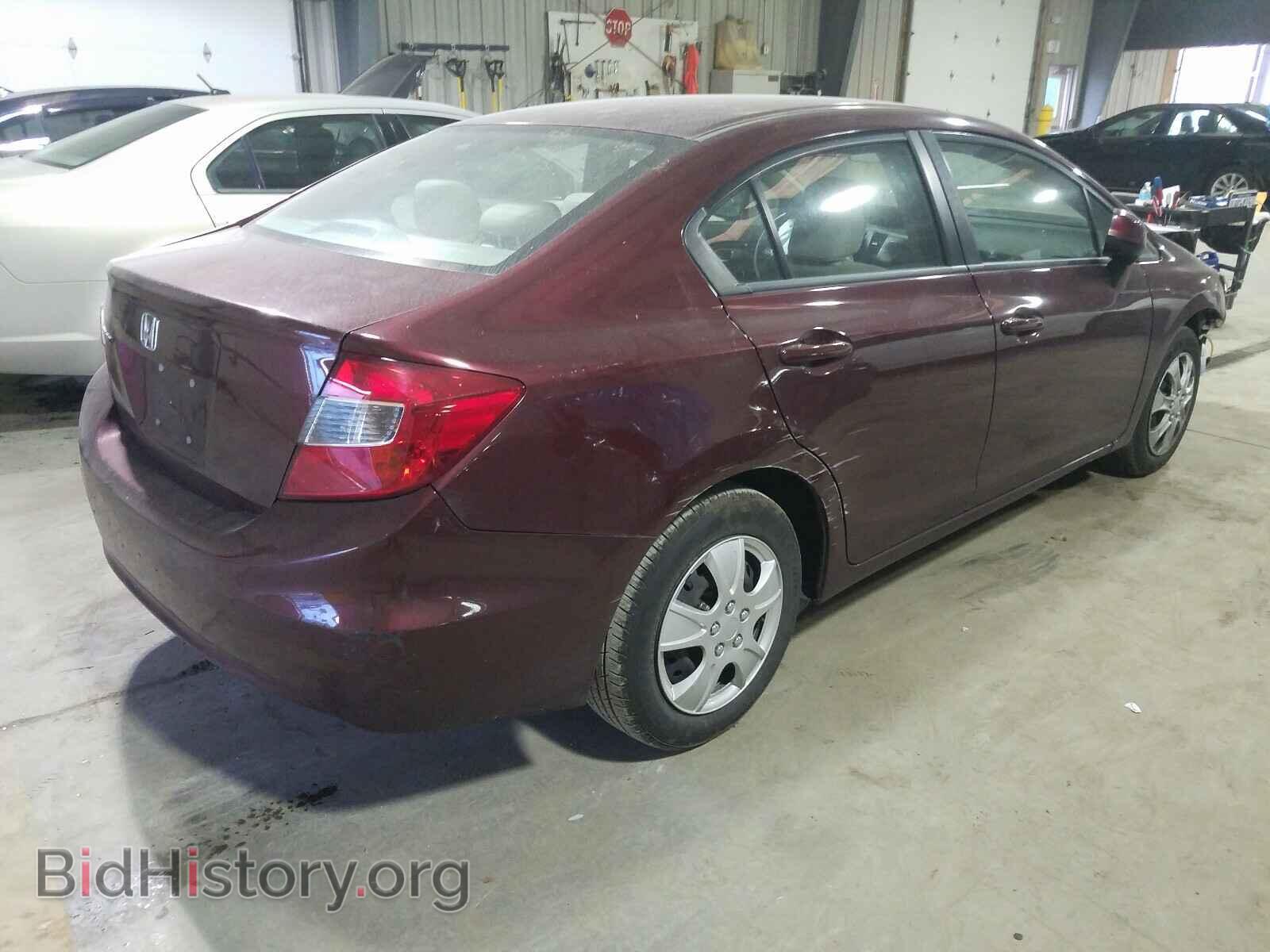 2012 HONDA CIVIC - VIN: 19XFB2F55CE320736 - Фото 4