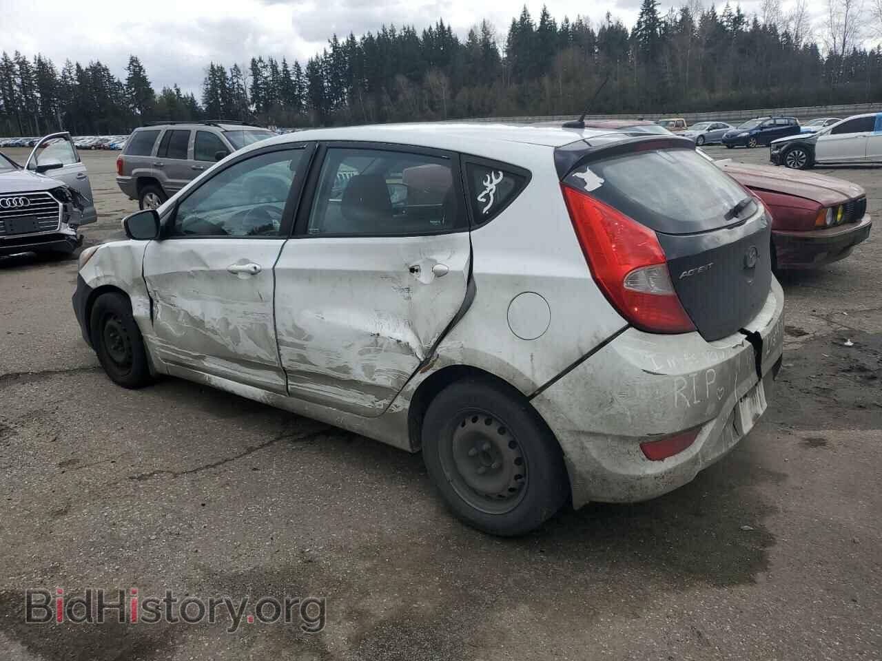 2013 HYUNDAI ACCENT - VIN: KMHCT5AEXDU108535 - Фото 2