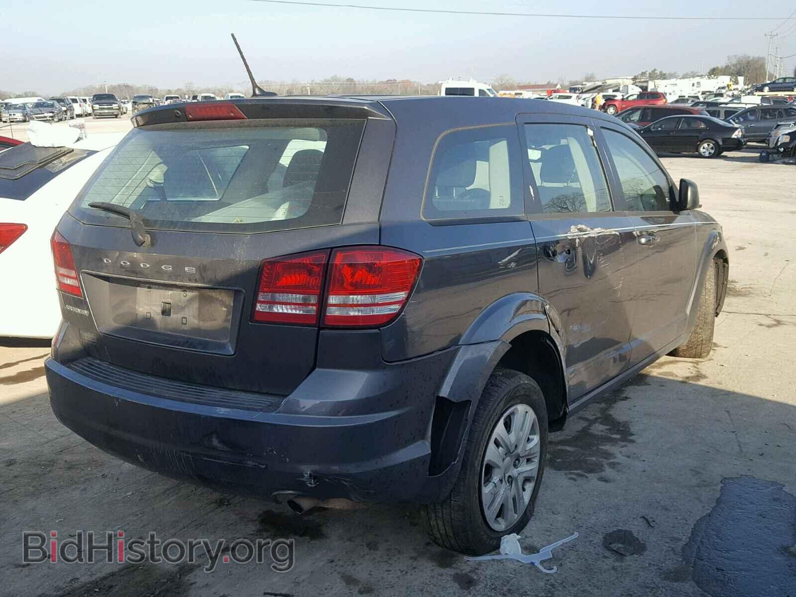 2014 DODGE JOURNEY - VIN: 3C4PDCAB0ET238526 - Фото 4
