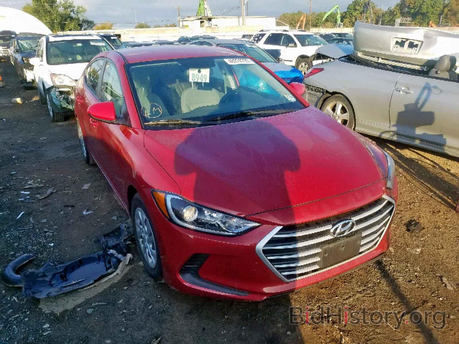 Photo KMHD74LF0HU382955 - HYUNDAI ELANTRA 2017